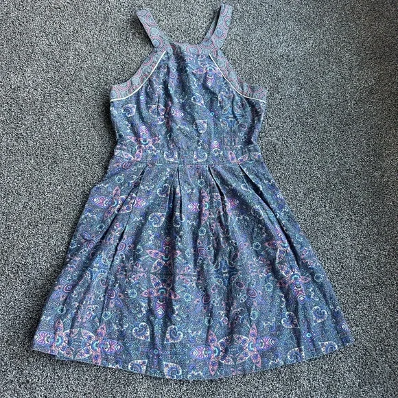 American Eagle Paisley Halter Mini Dress American Eagle Paisley Halter Mini Dress